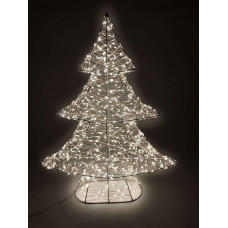 ALBERO SILVER 800 MICROLED CM.38X10X45H (2pz)